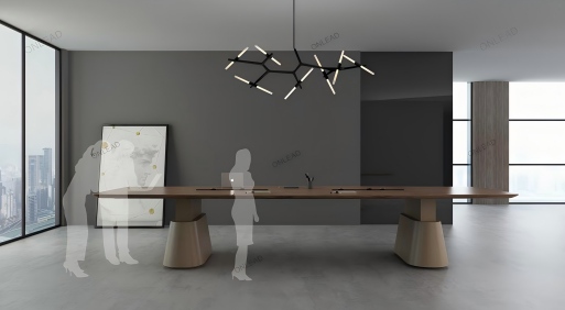  桥  Bridge 实木会议桌